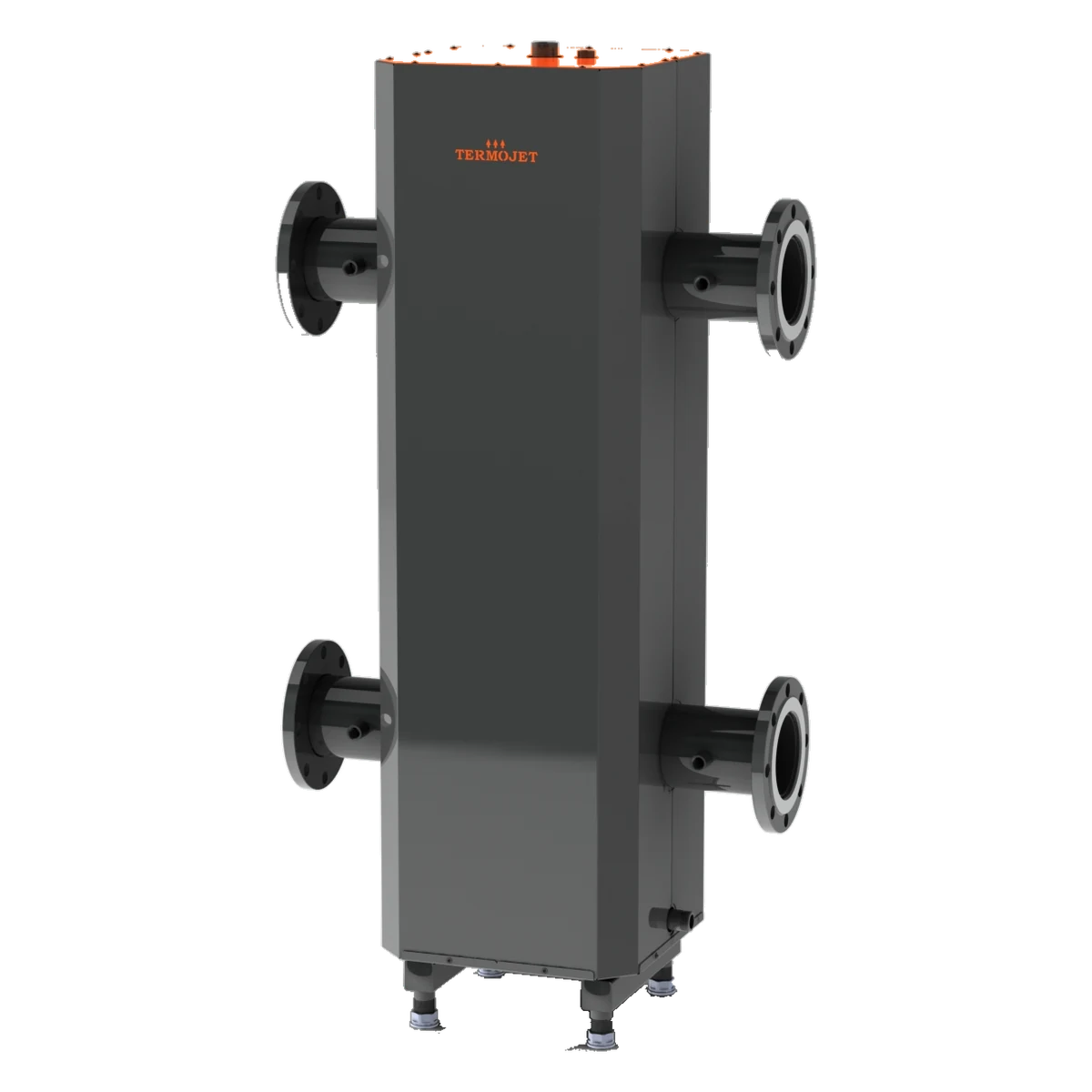 Hydraulic separator Termojet flanged in thermal insulation with base HS-33F