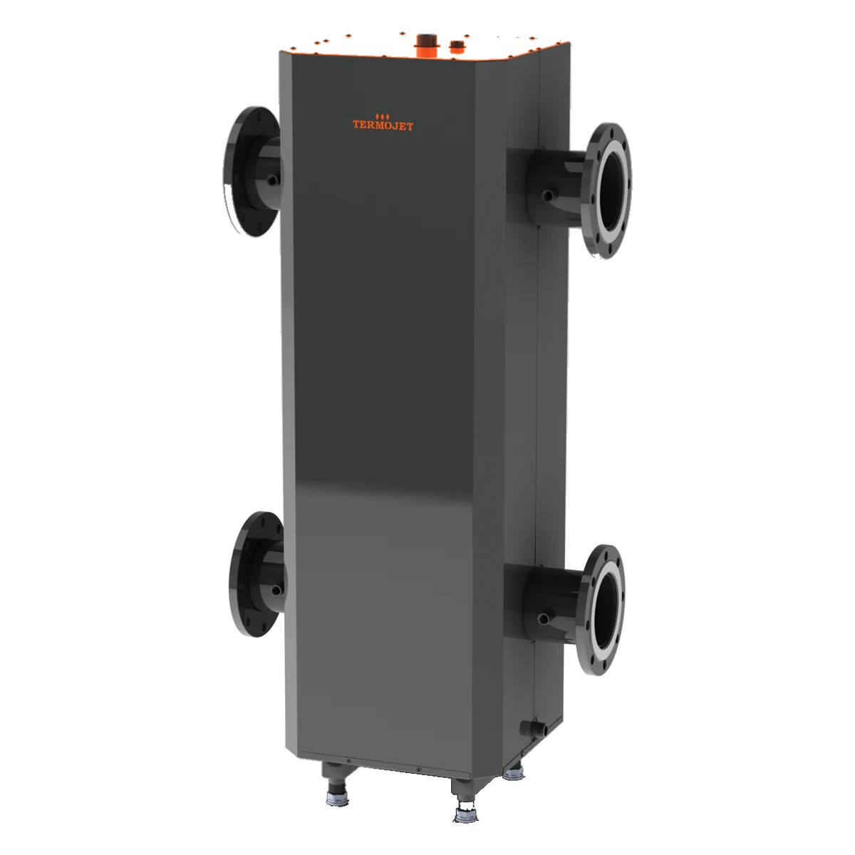 Hydraulic separator Termojet flanged in thermal insulation with base HS-34F