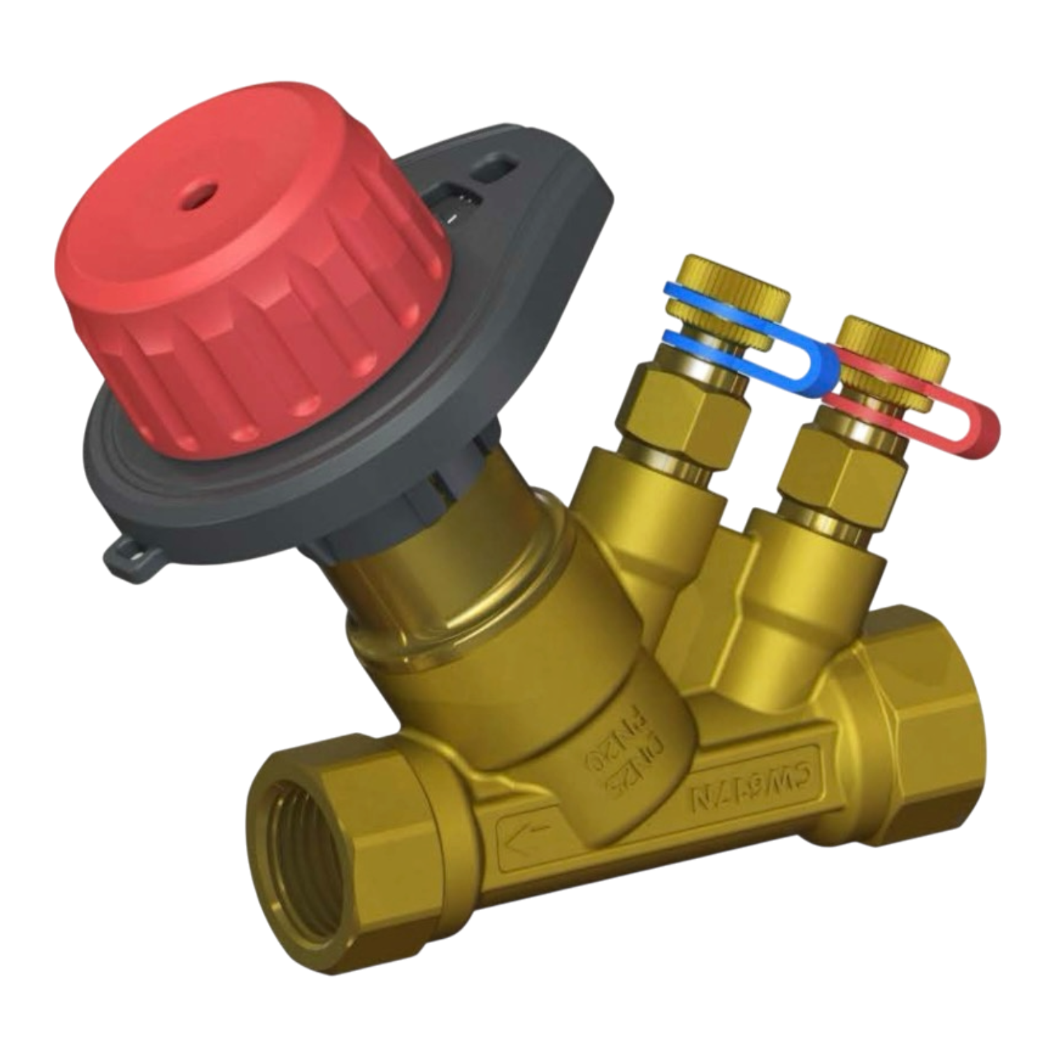 Статичний балансувальний клапан Termojet SBV DN15 (Rp 1/2")