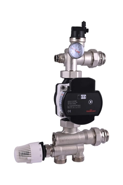 Mischeinheit Termojet für Fußbodenheizungsverteiler TJ-MU-25